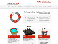 elektrodenfabrik.de Webseite Vorschau