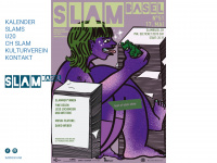 slambasel.ch Webseite Vorschau