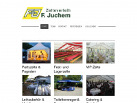 zeltverleih-juchem.de Webseite Vorschau