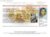 bioresal.at Webseite Vorschau