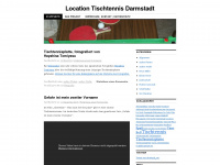locationtischtennis.wordpress.com Webseite Vorschau