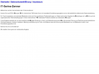 it-service-zenner.de Webseite Vorschau