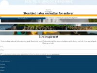 smyrilline.dk Webseite Vorschau