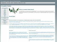 complete-herbal.com Webseite Vorschau