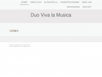 duo-viva-la-musica.de Webseite Vorschau