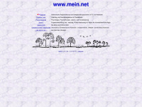 mein.net Webseite Vorschau