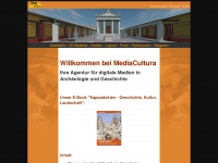 mediacultura.de Webseite Vorschau