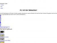 sebastianlaube.de Webseite Vorschau