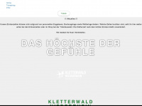 kletterwald.net Webseite Vorschau