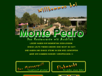 montepedro.com Webseite Vorschau