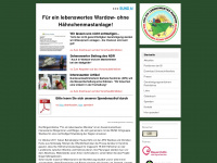 lebenswertes-wardow.de Webseite Vorschau