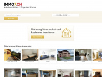 immo7.ch Webseite Vorschau