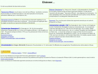 elsasser.free.fr Webseite Vorschau