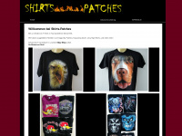 shirts-patches.de Webseite Vorschau