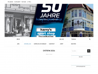 harrys-sport-shop.de Webseite Vorschau