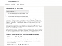 buecher-verkaufen.com Webseite Vorschau