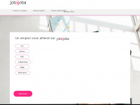 jobijoba.be Webseite Vorschau