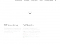 tau-magazin.net Webseite Vorschau