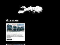 ebner-logistics.com Webseite Vorschau