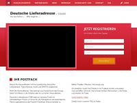 deutsche-lieferadresse.com Webseite Vorschau