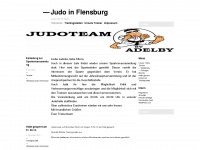 judoflensburg.wordpress.com Webseite Vorschau