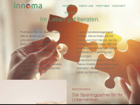 innoma.ch Webseite Vorschau