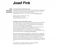 joseffink.at Webseite Vorschau