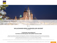 mariazeller-advent.at Webseite Vorschau