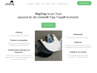 play-tray.de Webseite Vorschau