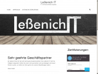 lessenich-it.de Webseite Vorschau