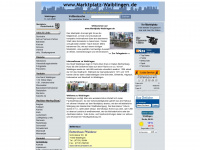 marktplatz-waiblingen.de Webseite Vorschau