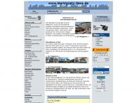marktplatz-gera.de Webseite Vorschau