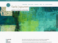 atelier-farbspuren.de Webseite Vorschau