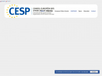 cesp.eu Webseite Vorschau