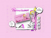 pinkmuetzchen.de Webseite Vorschau