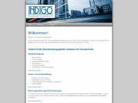 indigo-dienstleistungen.de Webseite Vorschau