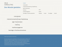 helg-consulting.ch Webseite Vorschau
