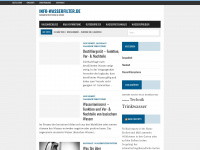 info-wasserfilter.de Webseite Vorschau