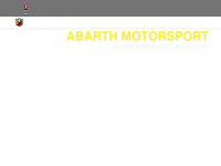 abarth-motorsport.nl Webseite Vorschau