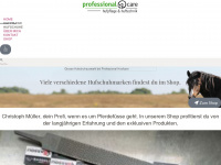 professionalhoofcare.ch Webseite Vorschau