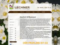 lechner-stauden.at Webseite Vorschau
