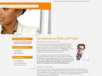1a-praxismarketing.de Webseite Vorschau