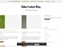raeber-leben-blog.ch Webseite Vorschau