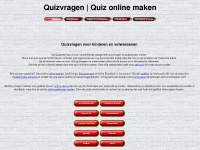 quizplein.nl Webseite Vorschau