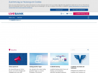 livebank.at Webseite Vorschau