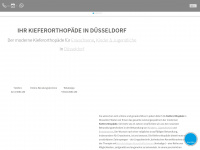 duesseldorf-kieferorthopaeden.de Webseite Vorschau