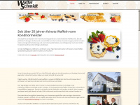 waffel-schmidt.de Webseite Vorschau