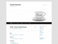 teezeit.org Webseite Vorschau