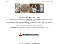 laser-design.at Webseite Vorschau