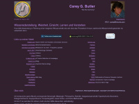 carey-butler.de Webseite Vorschau